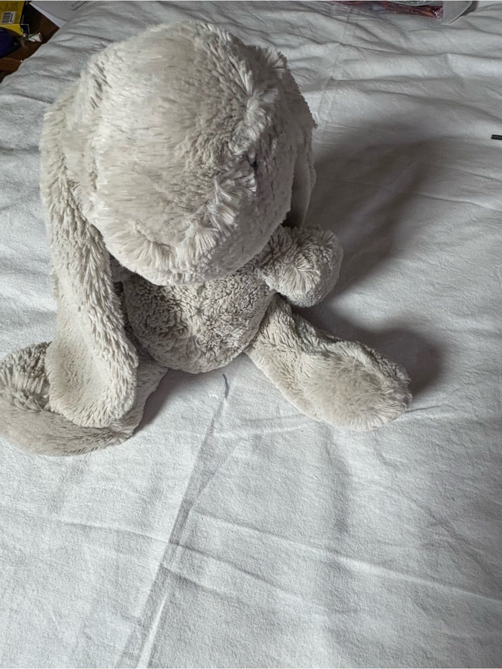 Plush Gray Bunny Stuffed Animal - Soft Snuggly Plush luxe